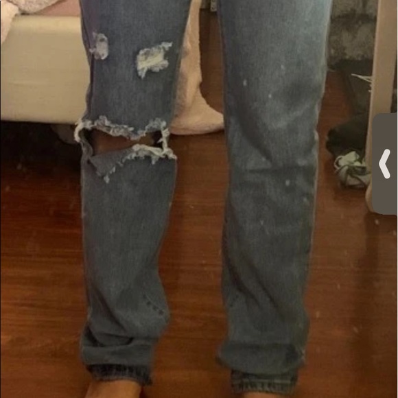 Ripped Boyfriend jeans - Picture 3 of 4